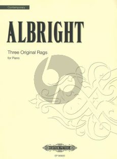 Albright 3 Original Rags for Piano