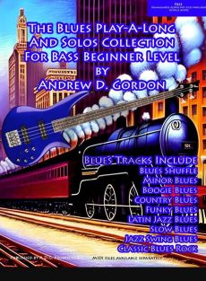 Gordon Blues Play A Long And Solo's Collection For Bass Beginners (Book with Audio online)