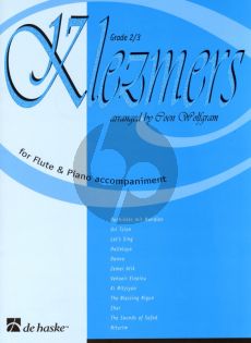 Klezmers for Flute and Piano (arr. Coen Wolfgram) (grade 2 - 3)