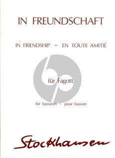 Stockhausen In Freundschaft Op.46 3/4 Fagott Solo