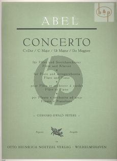 Concerto C-dur (Flute-String Orch.) (piano red.)