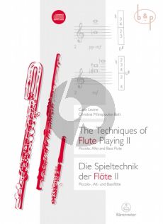 Techniques of Flute Playing / Spieltechnik der Flote Vol.2
