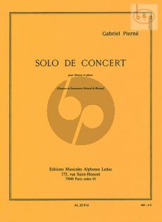 Solo de Concert Op.35 Bassoon-Piano