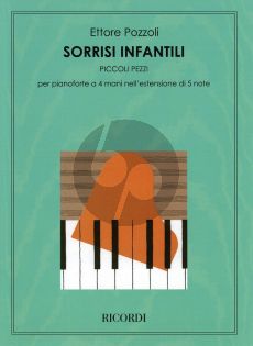 Pozzoli Sorrisi Infantili Piano 4 hands