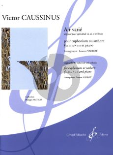 Caussinus Air Varié (original pour ophicléide) Euphonium ou Saxhorn et Piano