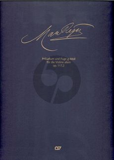 Reger Praeludium & Fuge g-moll Op.117 No.2 Violine solo