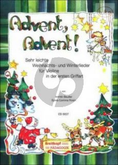 Advent! Advent! (Sehr leichte Weihnachts- und Winterlieder)