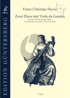 2 Duos mit Viola da Gamba (Viola da Gamba-Bc and Flute with Viola da Gamba)