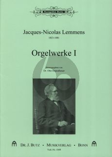 Lemmens Orgelwerke Vol.1 Aus der Orgelschule 1862 Orgel mit Pedal (ed. Otto Depenheuer)