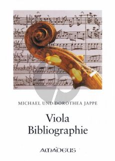 Jappe Viola Bibliographie Das Repertoire für die historische Bratsche von 1649 bis nach 1800. Kommentiertes thematisches Werkverzeichnis.