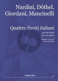 4 Duetti Italiani 2 Flutes (edited by Rien de Reede)