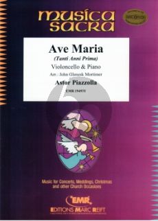 Ave Maria (Tanti Anni Prima) (Violoncello-Klavier)