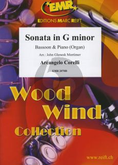 Corelli Sonata G Minor Bassoon and Piano [Organ] (arr. by John Glenesk Mortimer)