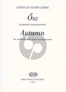 Lisznyay-Szabo Autumn Cello-Piano
