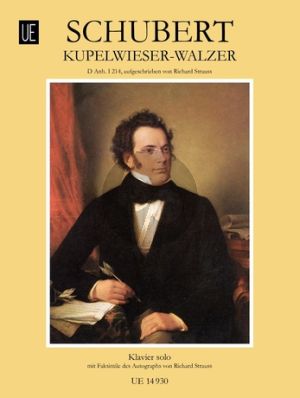 Schubert Kupelwieser-Walzer (D.Anh.I:214) Klavier (Richard Strauss)