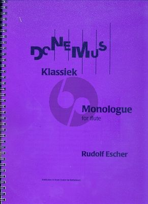 Monologue Flute solo