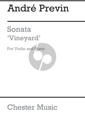 Previn Sonata "Vineyard" Violin and Piano