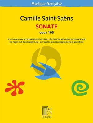 Saint Saens Sonata Op.168 for Bassoon and Piano