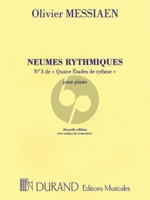 Neumes Rhythmiques pour Piano