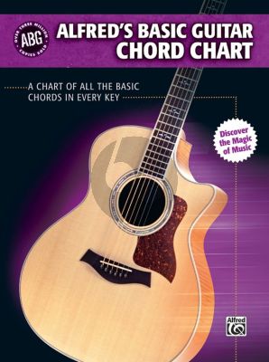 Alfred's Basic Guitar: Chord Chart