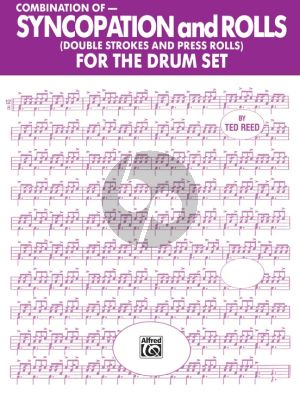 Reed Combination of Syncopation & Rolls for Drumset