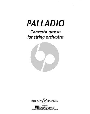Jenkins Palladio Concerto Grosso for Stringorchestra Full Score