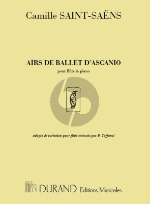Saint-Saens Airs de Ballet d'Ascanio Flute et Piano (Paul Taffanel)