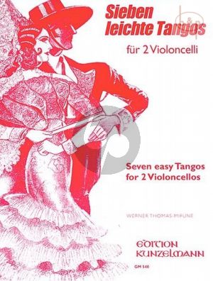 7 Leichte Tangos 2 Violoncellos