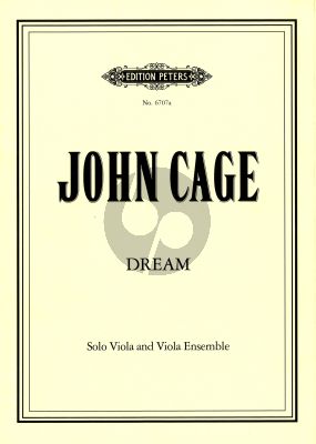 Cage Dream Solo Viola and Viola Ensemble