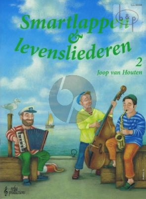 Houten Smartlappen & Levensliederen Vol.2 (Akkordeon-Keyboard met Gitaar akk.)