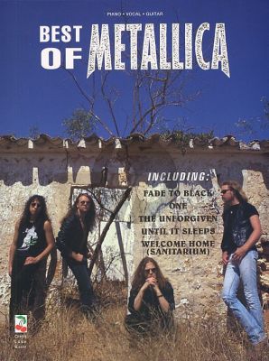 Best of Metallica Piano-Vocal-Guitar