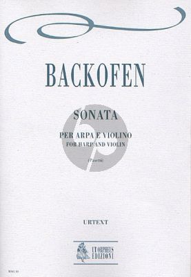 Backofen Sonata for Harp and Violin (Score/Parts) (edited by Anna Pasetti)