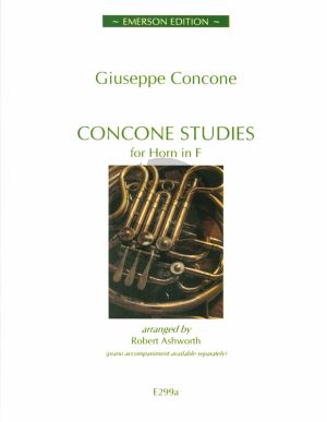 Concone Concone Studies for Horn in F (arr. Robert Ashworth)