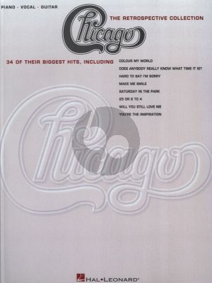 Chicago - The Retrospective Collection Piano-Vocal-Guitar