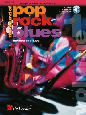 Merkies Sound of Pop-Rock-Blues Vol.1 Bb-Instruments (Book with Audio online)
