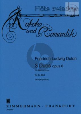 3 Duos Op.6 No.3 d-minor