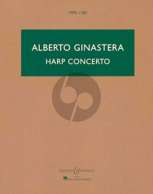 Ginastera Concerto for Harp and Orchestra Study Score