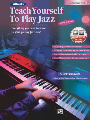 Konowitz Teach Yourself to Play Jazz at the Keyboard Book with Audio Online (Everything You Need to Know to Start Playing Jazz Now!)