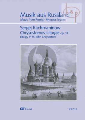 Liturgy of St.John Chrysostos Op.31 (SATB)