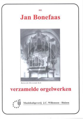 Bonefaas Verzamelde Orgelwerken