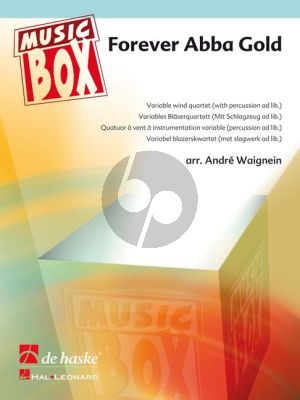Forever Abba Gold (Variabel Ens.) (Score/Parts) (Andre Waignein)