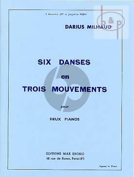 6 Danses en trois Mouvements Op.433