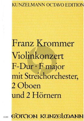 Konzert F-dur Violine und Orchester