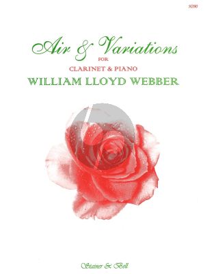 Lloyd Webber Air & Variations for Clarinet and Piano