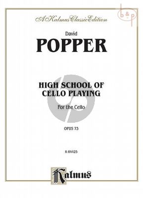 Popper High School of Cello Playing Op.73