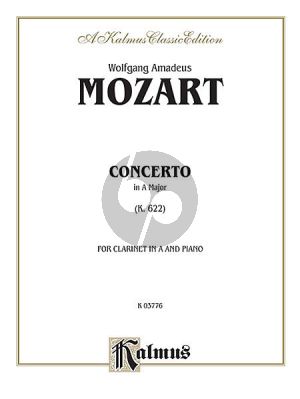 Mozart Concerto A-major KV 622 (Version A-Clarinet)