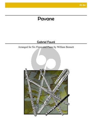 Faure Pavane for Flute Choir (Score/Parts) (arr. William Bennett)