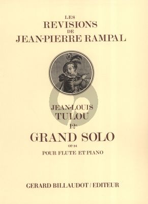 Tulou Grand Solo No. 12 Op. 94 Flute et Piano (Jean-Pierre Rampal)