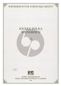 Wienerisch Vol.13 Strauss J. Jokey-Polka Op.278 mit Schmid Wienerisch 2 Vi.-Va.-Vc. (Stimmen)