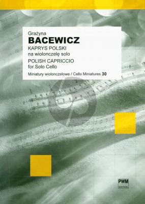 Bacewicz Polish Caprice for Cello solo